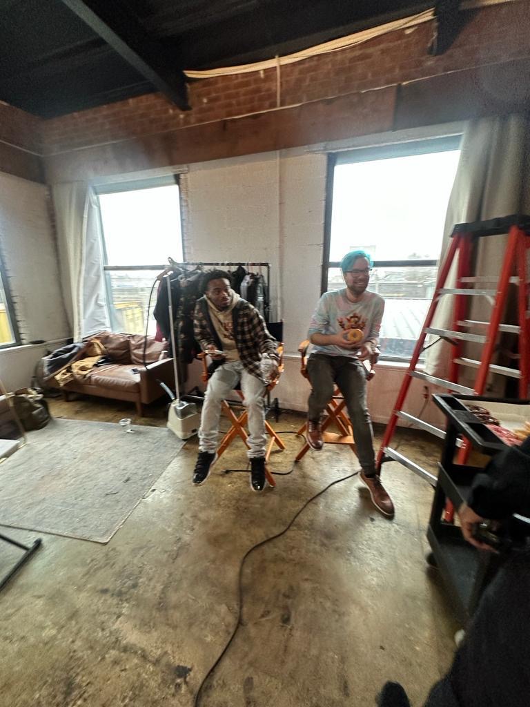 Behind the scenes still 11