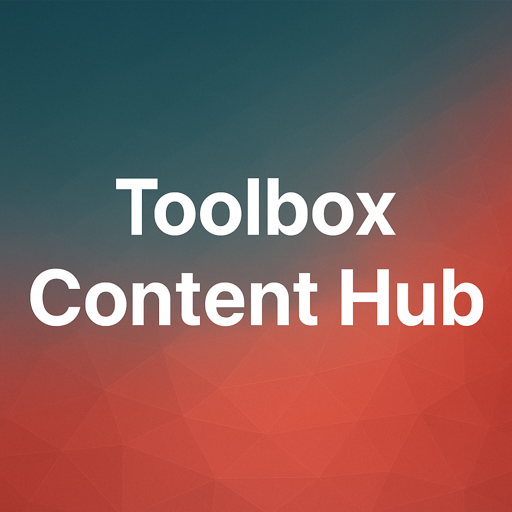 Toolbox Content Hub Logo